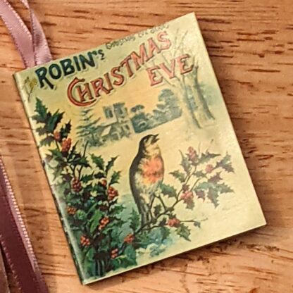 Ornaments: Vintage Book Covers Set of 4 Mini Books - Image 6