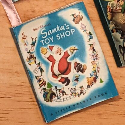 Ornaments: Santa Books Set of 4 Mini Books - Image 6