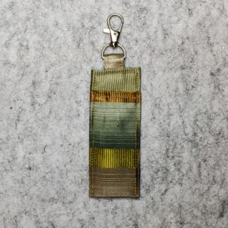 Key chain: lip balm holder