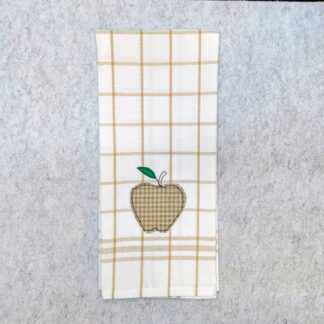 Tea Towel applique embroidery
